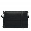 Kožená crossbody kabelka Fille černá dolaro 8073 (5)
