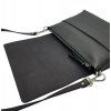 Kožená crossbody kabelka Fille černá dolaro 8073 (1)